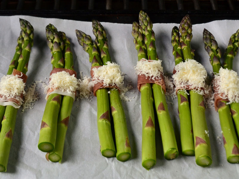 Grilled Asparagus Bundles With Parmesan & Prosciutto Memphis Wood