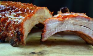 BBQ Ribs Made With Pellet Grill
