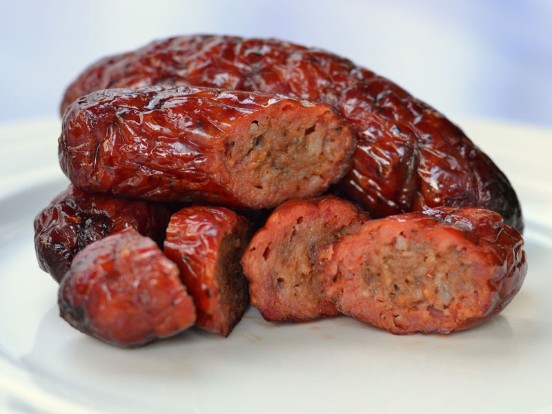 Grilled Smoked Sausage - Out Grilling