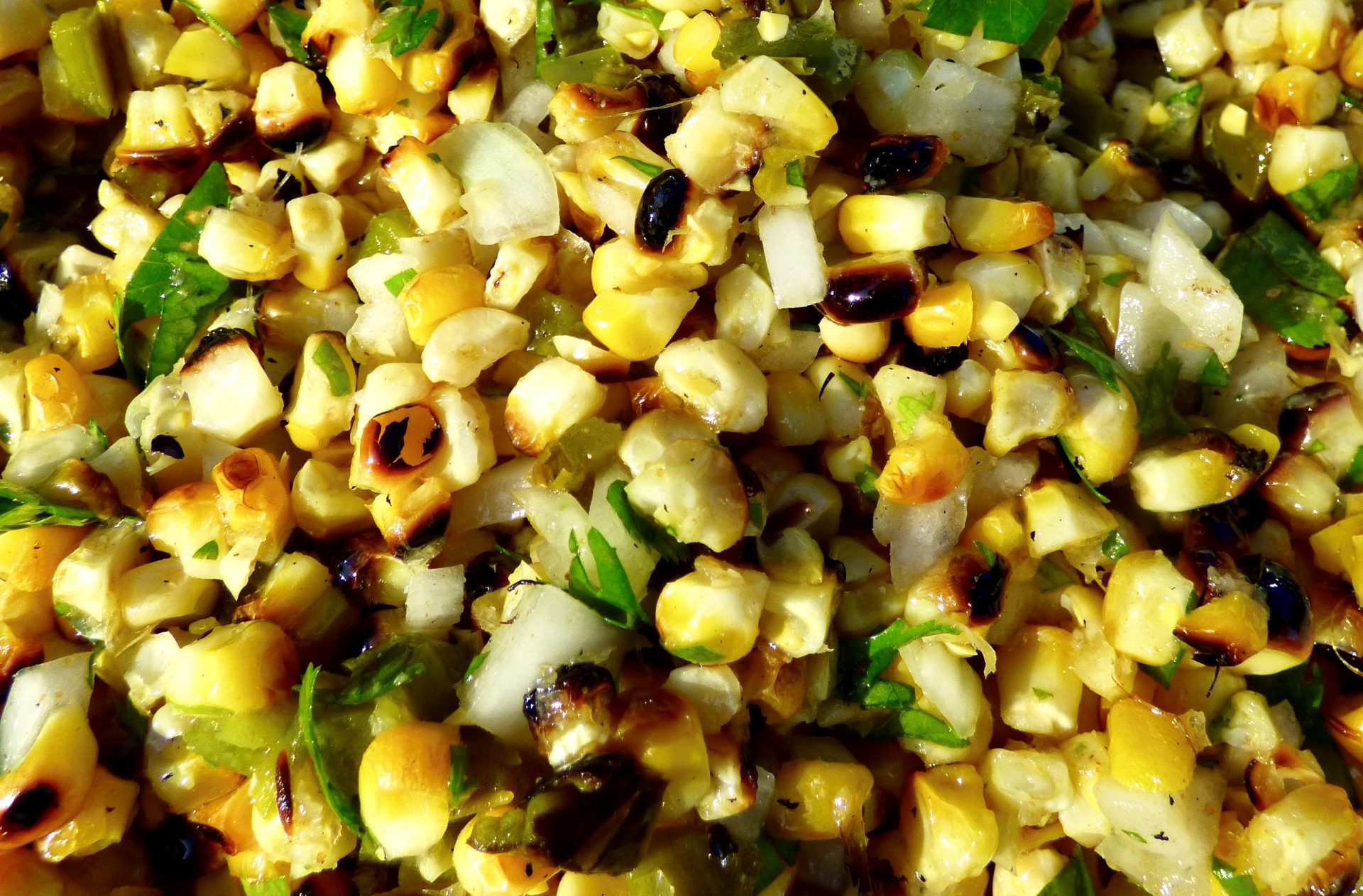 Charred Corn Slaw Memphis Wood Fire Grills