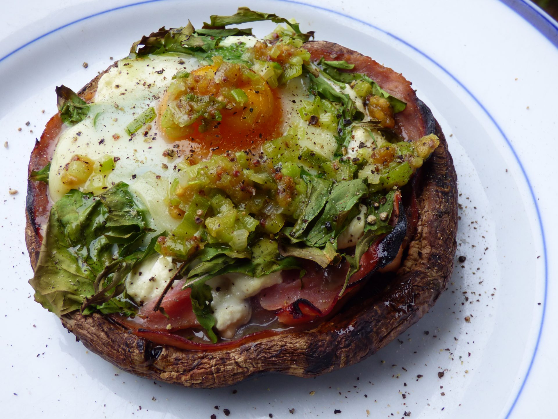 Stuff Breakfast Portobello Mushroom – Memphis Wood Fire Grills