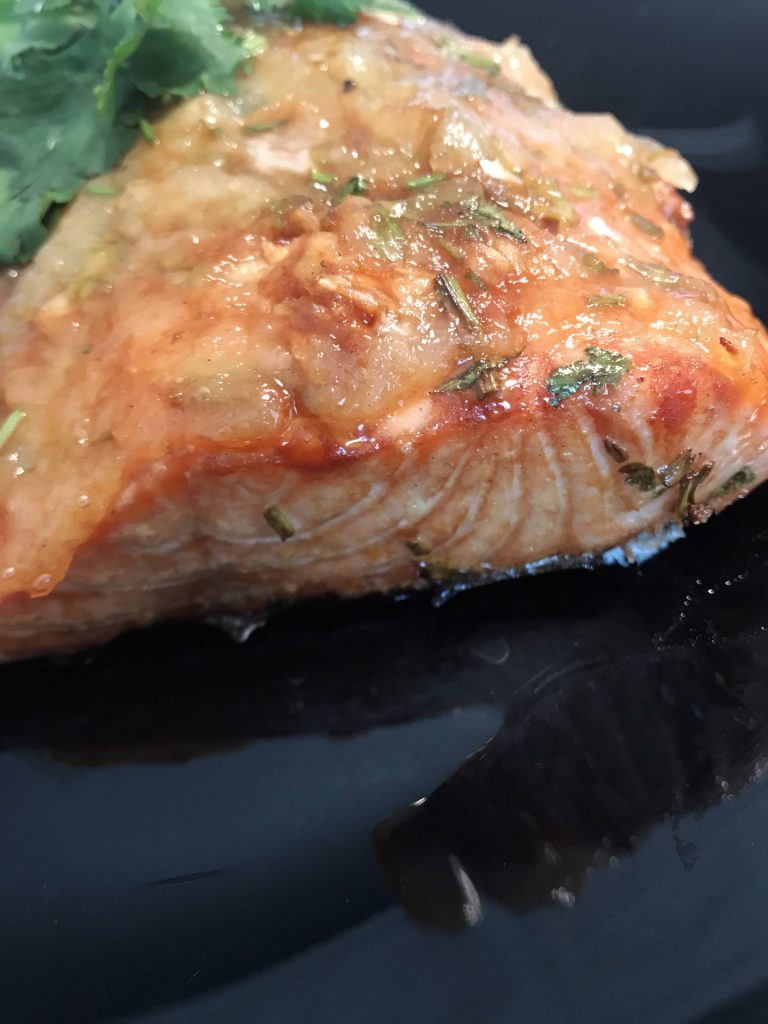 Ginger Glazed Salmon Memphis Wood Fire Grills