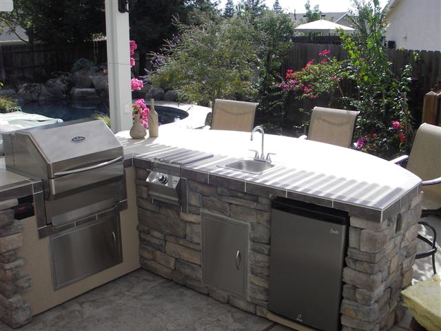 Memphis Grills MGELITEISLBT Bar Counter Top for Outdoor Kitchen