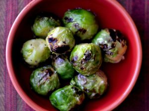Grill Brussels Sprouts With Pellet Grill
