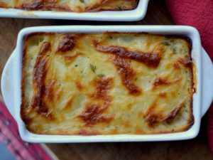 Grilled Scalloped Potatoes With Pellet Grill