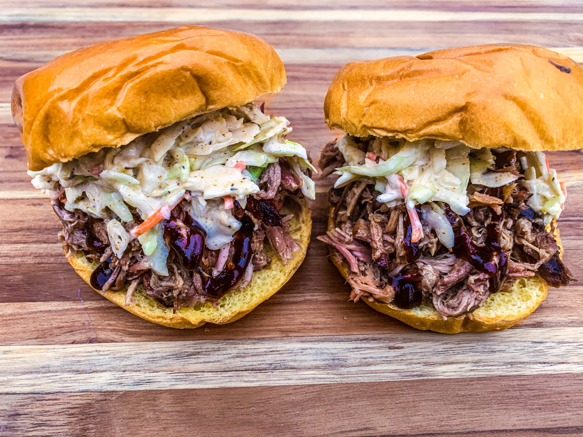 Smoked Pulled Pork Sliders